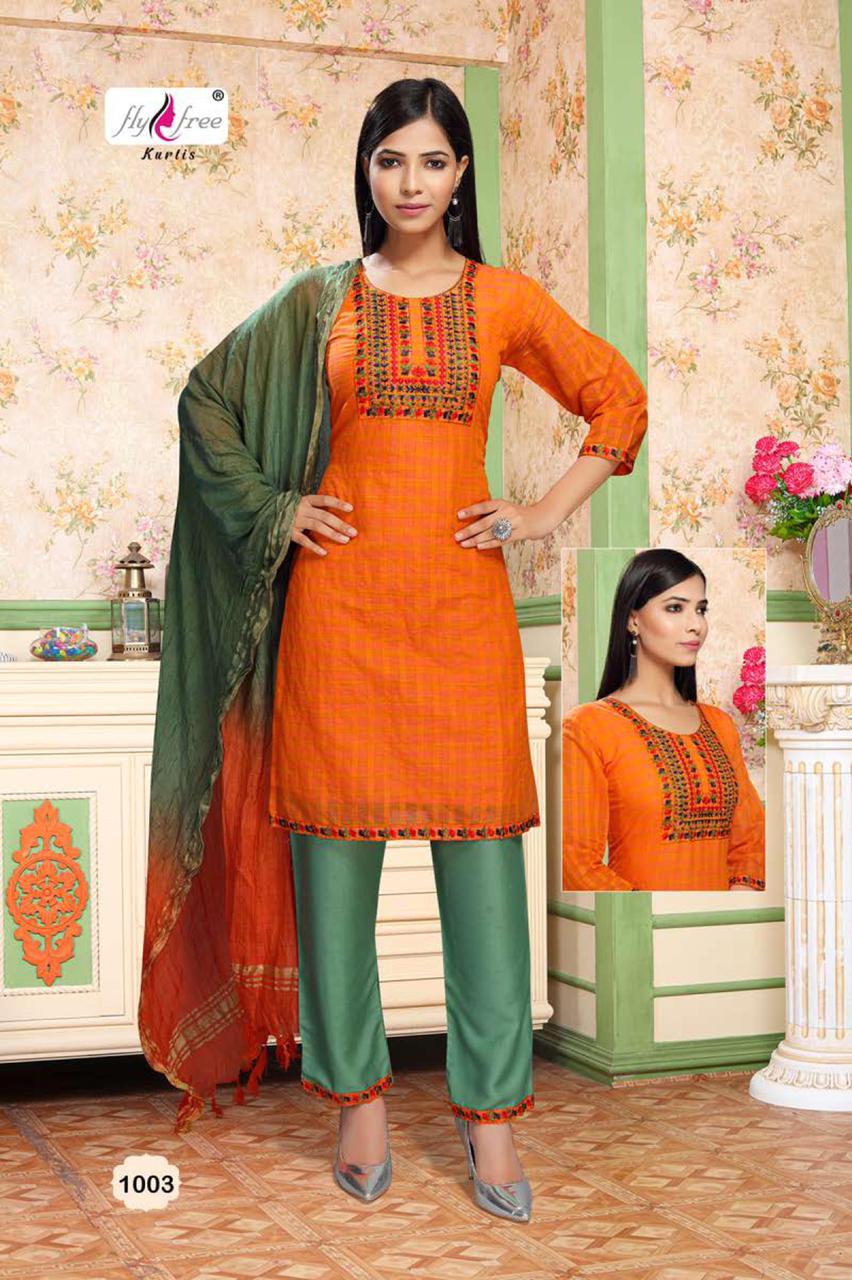 Fly Free Sung Fancy Designer Festival Wear Silk Ready Made Collection